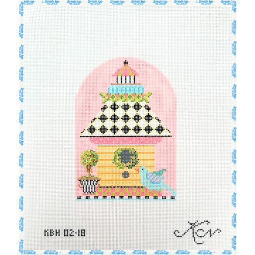 Harlequin Roof Birdhouse
