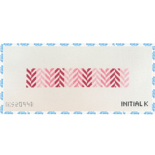 Herringbone Key Fob - Pink - Initial K Studio
