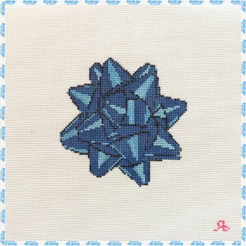 Holiday Bow - Navy