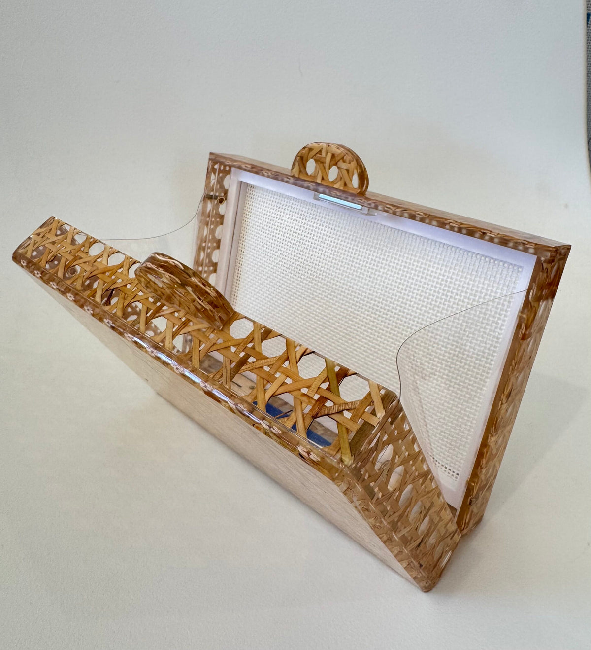 Blue Canary- the𝗡𝗗𝗟𝗣𝗧bag™️- Rattan
