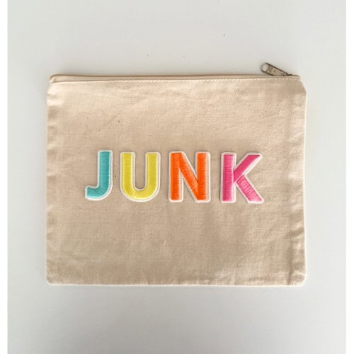 JUNK Zipper Pouch