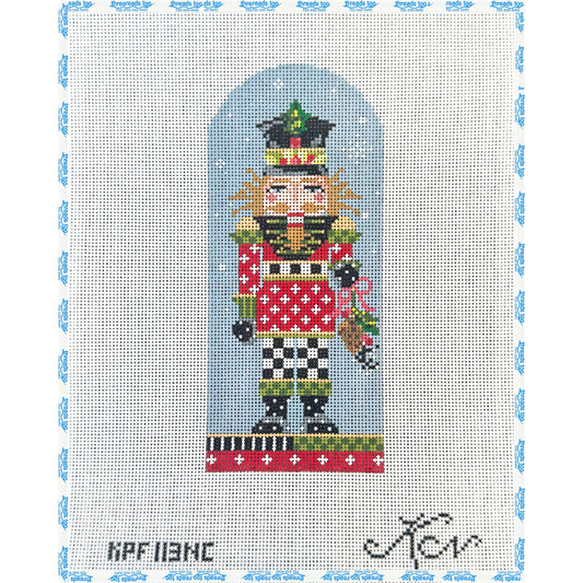 Polka Dot and Pinecone Nutcracker