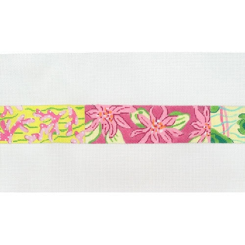 Lilly-Inspired Patchwork - Pink/Green/Tangerine