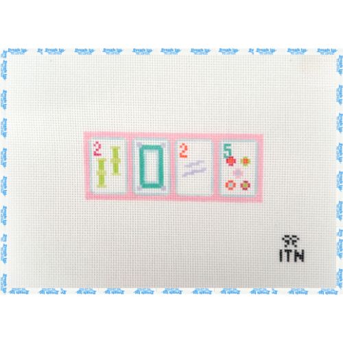 Mahjong Tiles - Ivy Thread Needlepoint