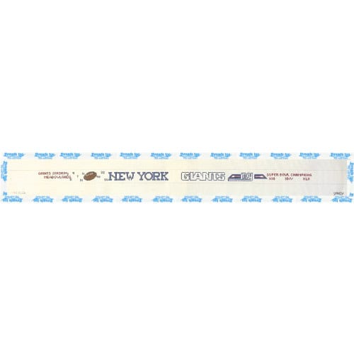 NY Giants Belt White