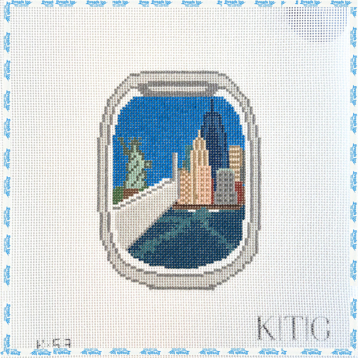 Airplane Window NYC