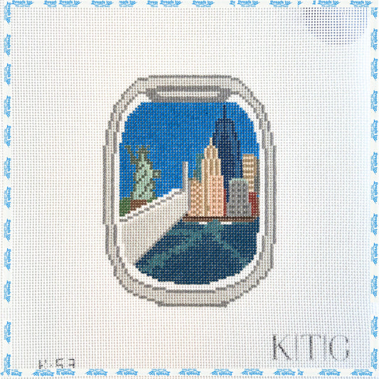 Airplane Window NYC