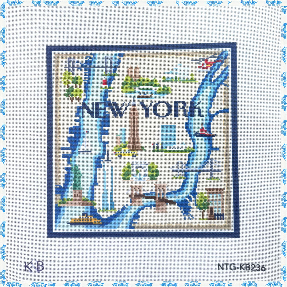 New York Map 18 - Kirk & Bradley