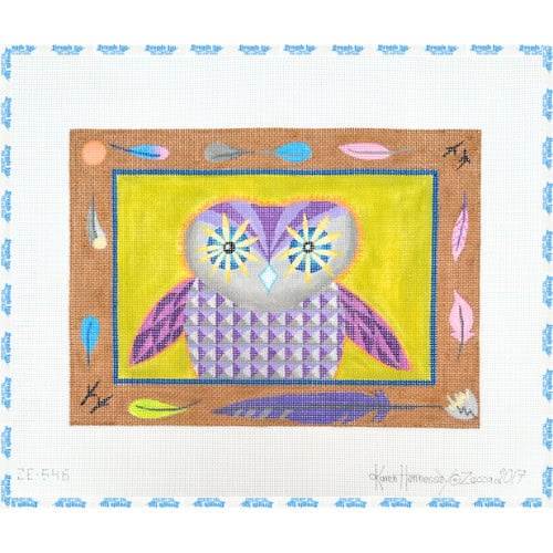 Owl with Feathers - Zecca
