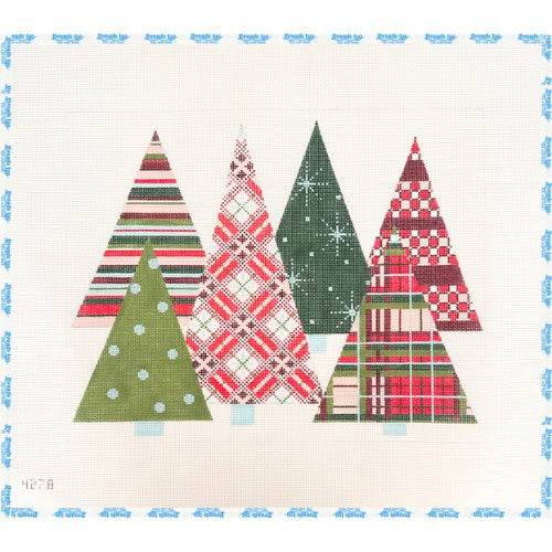 Alice Peterson - Patterned Christmas Trees