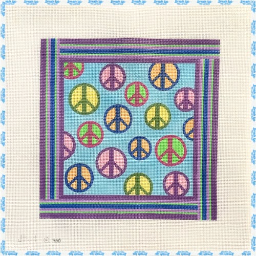 Peace Signs Square