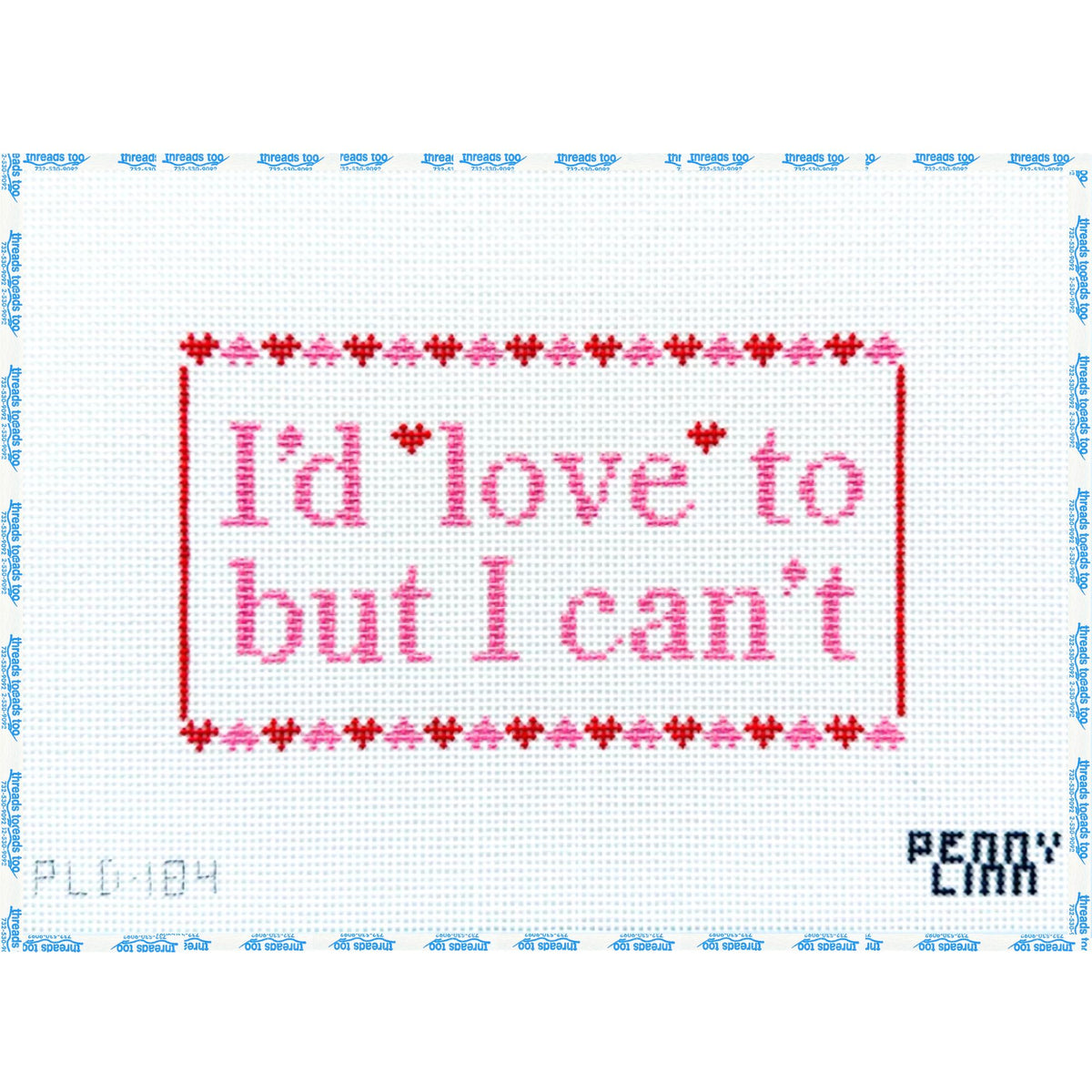 I'd Love To, But I Can't