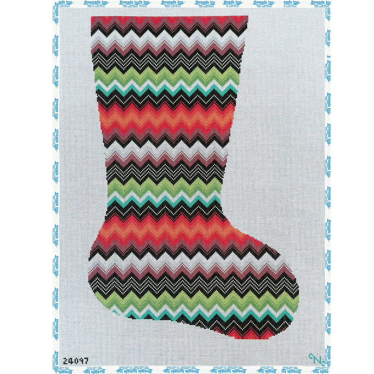 Phoenix Zig Zag Stocking