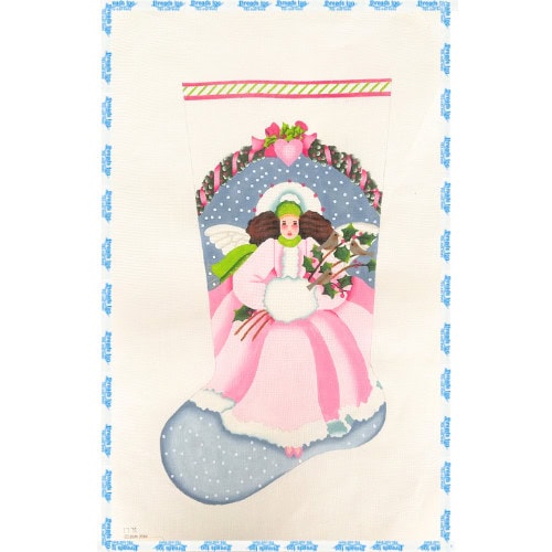 Pink Angel Stocking