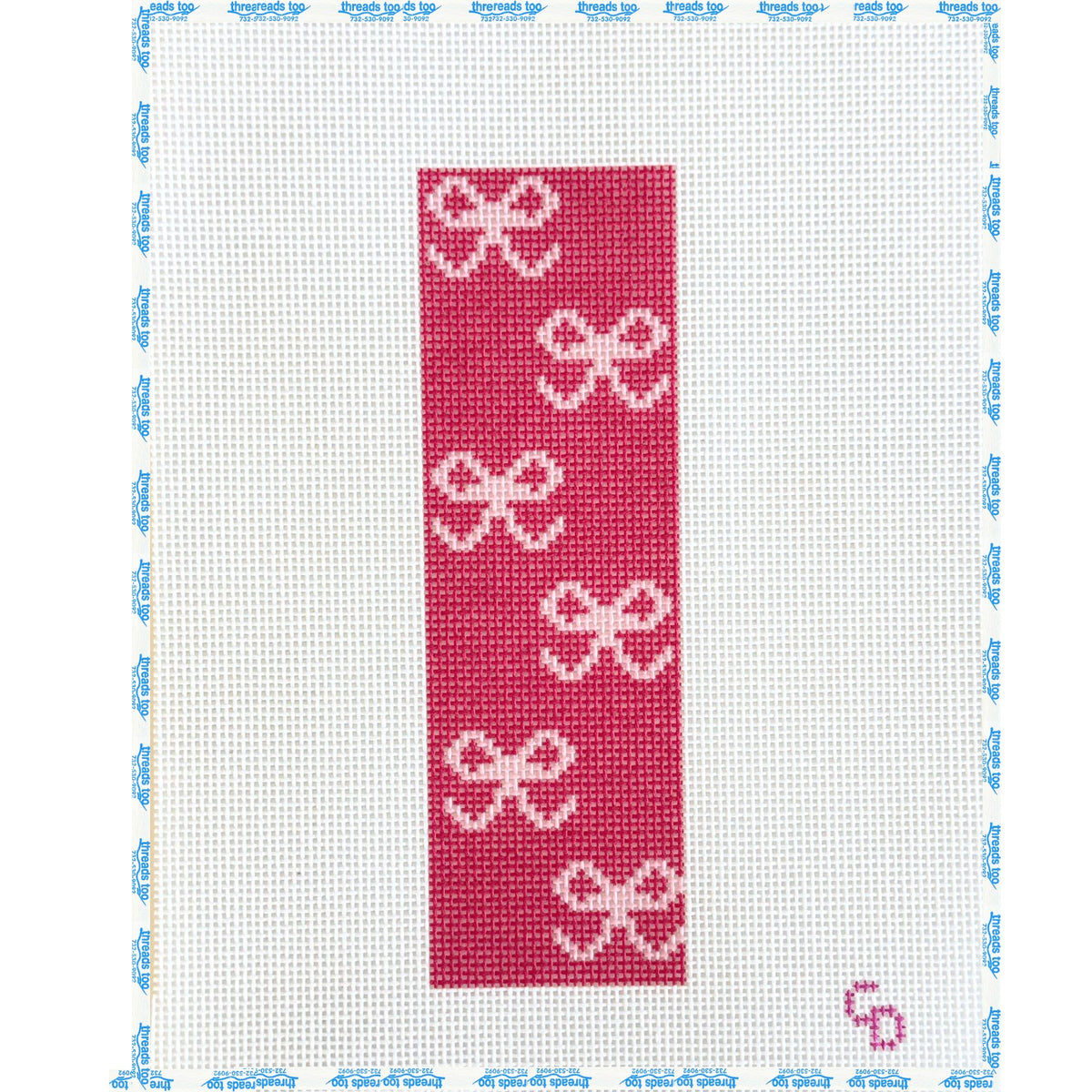 Pink Bow Bookmark