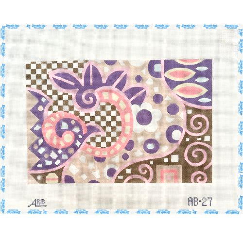 Pink, Purple, Brown Pattern