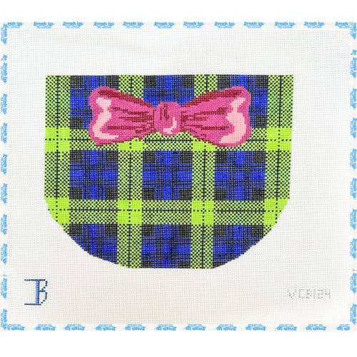 Plaid Purse with Bow