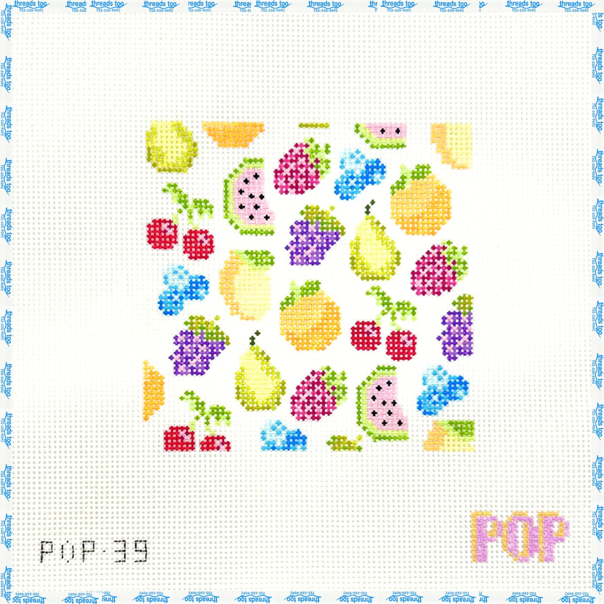 Fruit Pattern Square