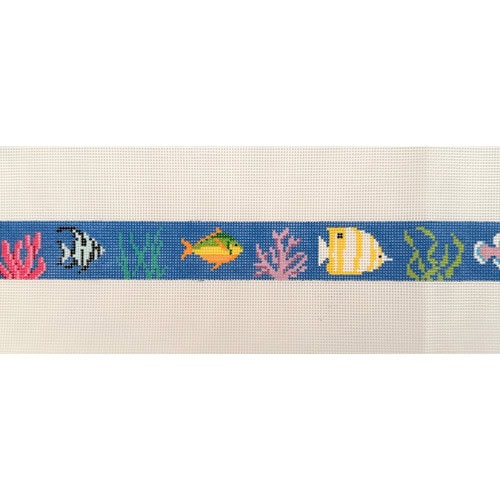 Rainbow Fish on Blue Belt
