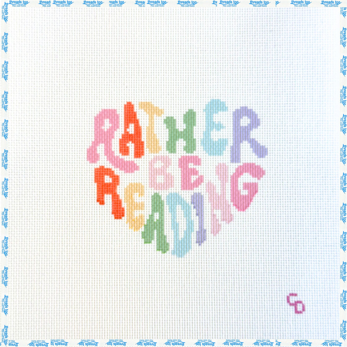Rather Be Reading Rainbow Heart
