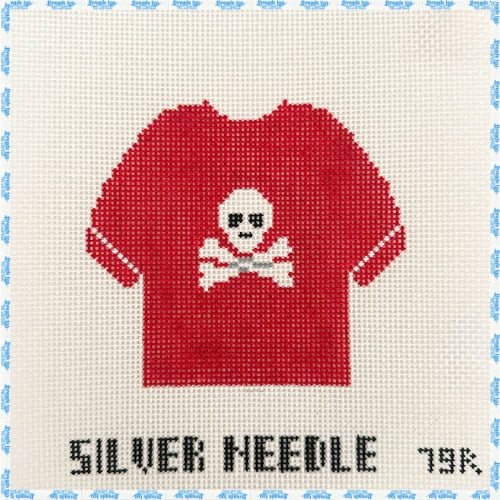 Red Shirt with Skull