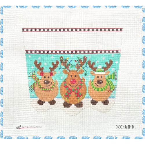 Reindeer Stocking Cuff