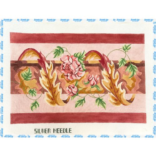 Roses on a Vine with Stripes