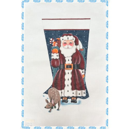 Melissa Shirley - Santa with Deer