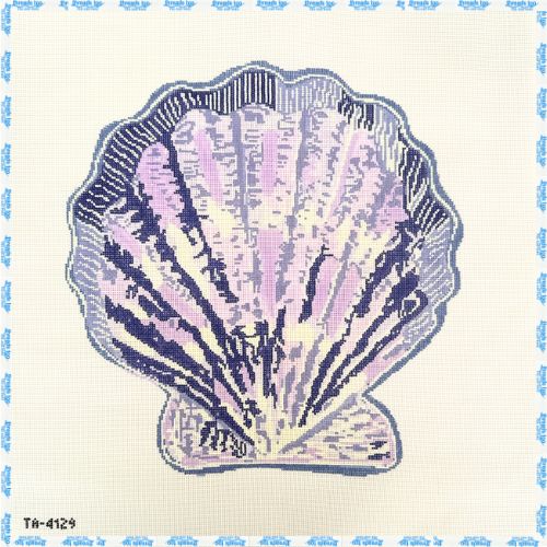 Lavender Scallop Pillow - Thorn Alexander