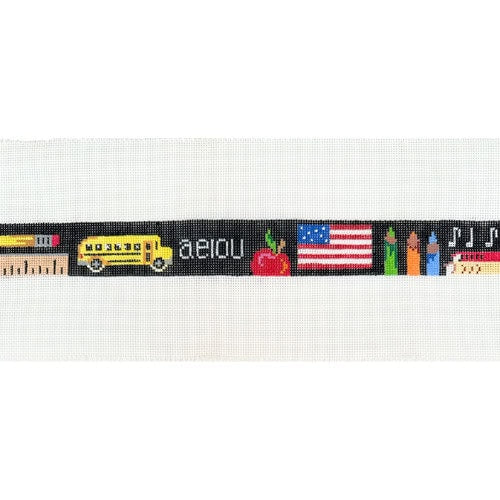 School Belt on Black