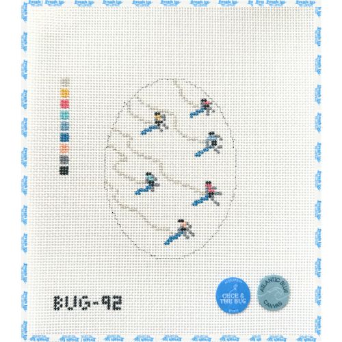 Skiers From Above