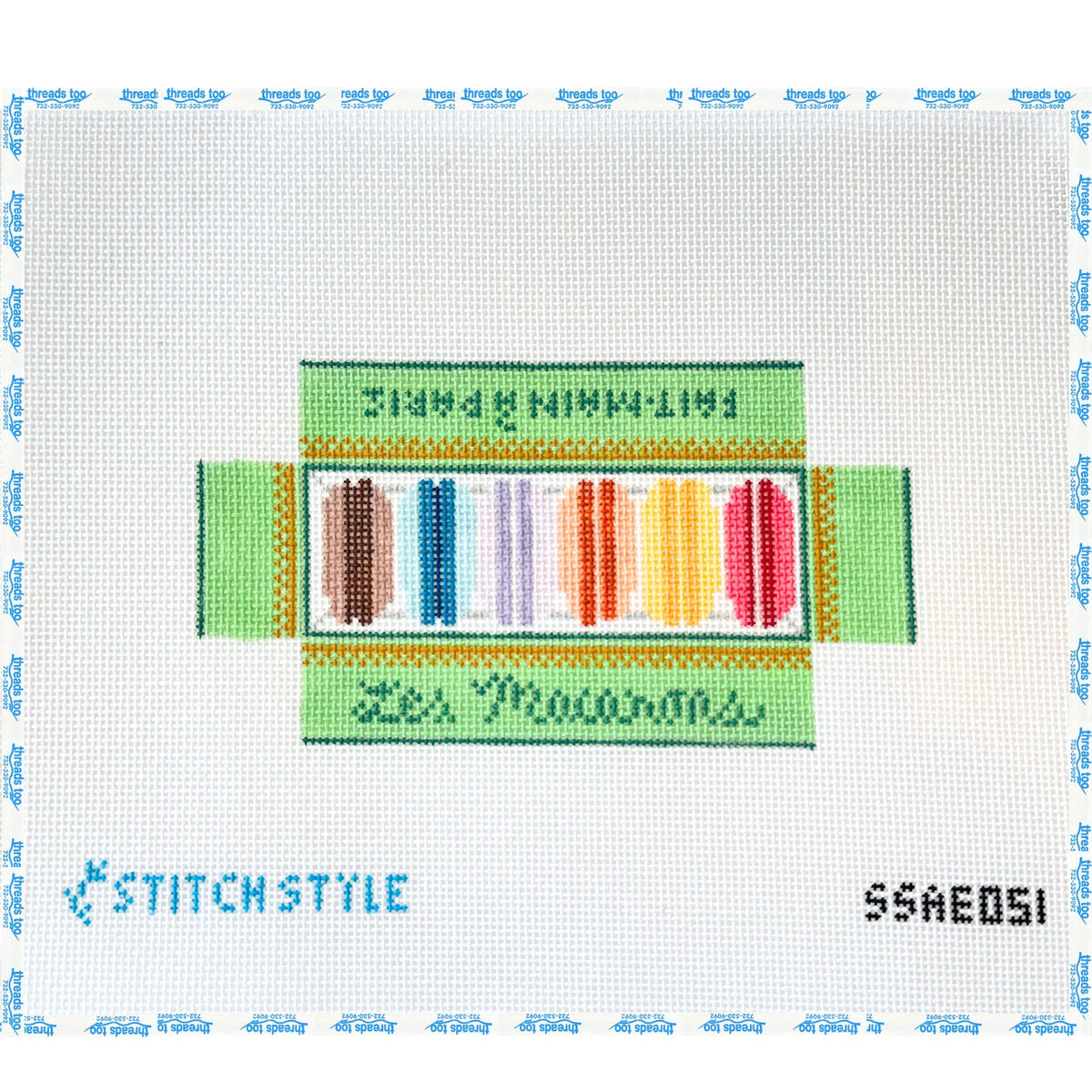 Stitch Style- 3D Macaron Box