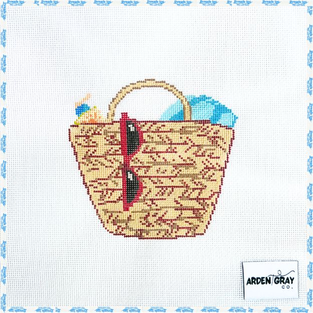 Straw Beach Bag