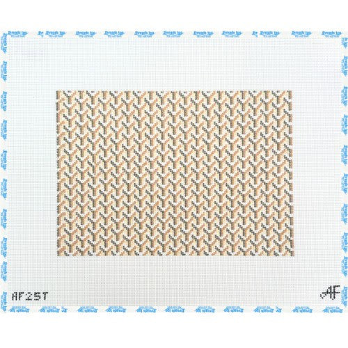 Anne Fisher - Tan Allover Y Pattern