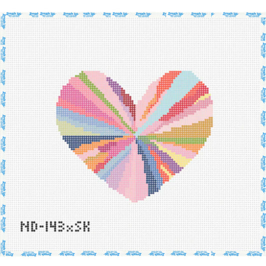 Tie Dye Heart - Nash & Daughters