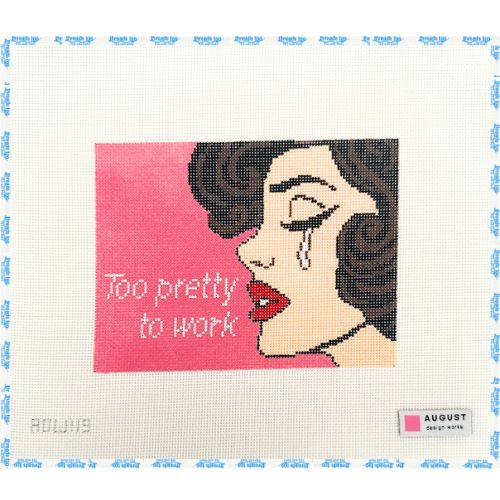 Too Pretty to Work - Vintage Baby