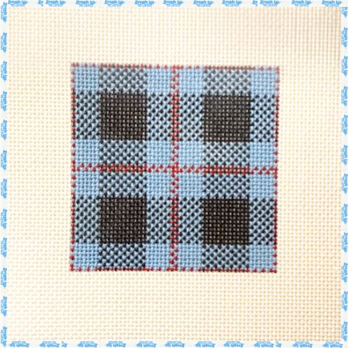 Treglown Plaid Coaster (Blue)