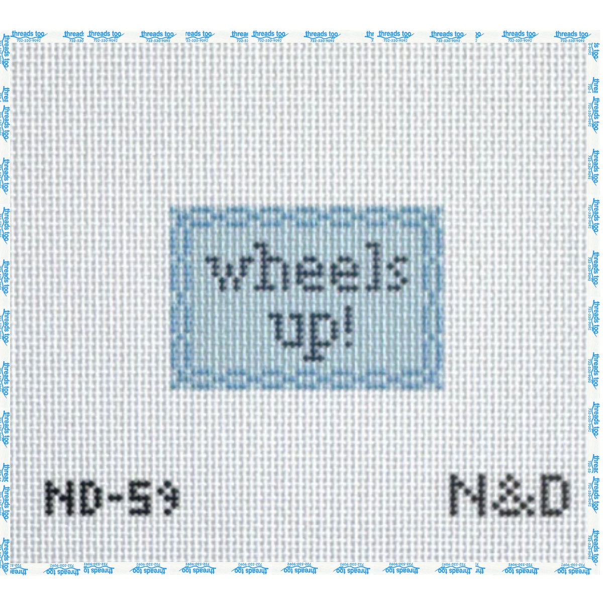 Wheels Up! Luggage Tag Insert - Nash & Daughters