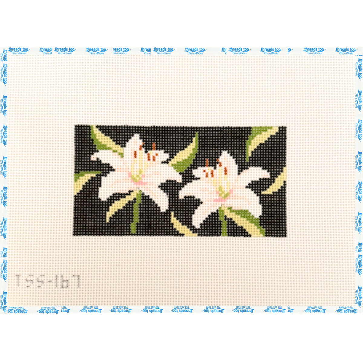 Lily's on Black Insert - The Salty Stitcher