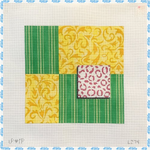 Yellow and Green Geometric