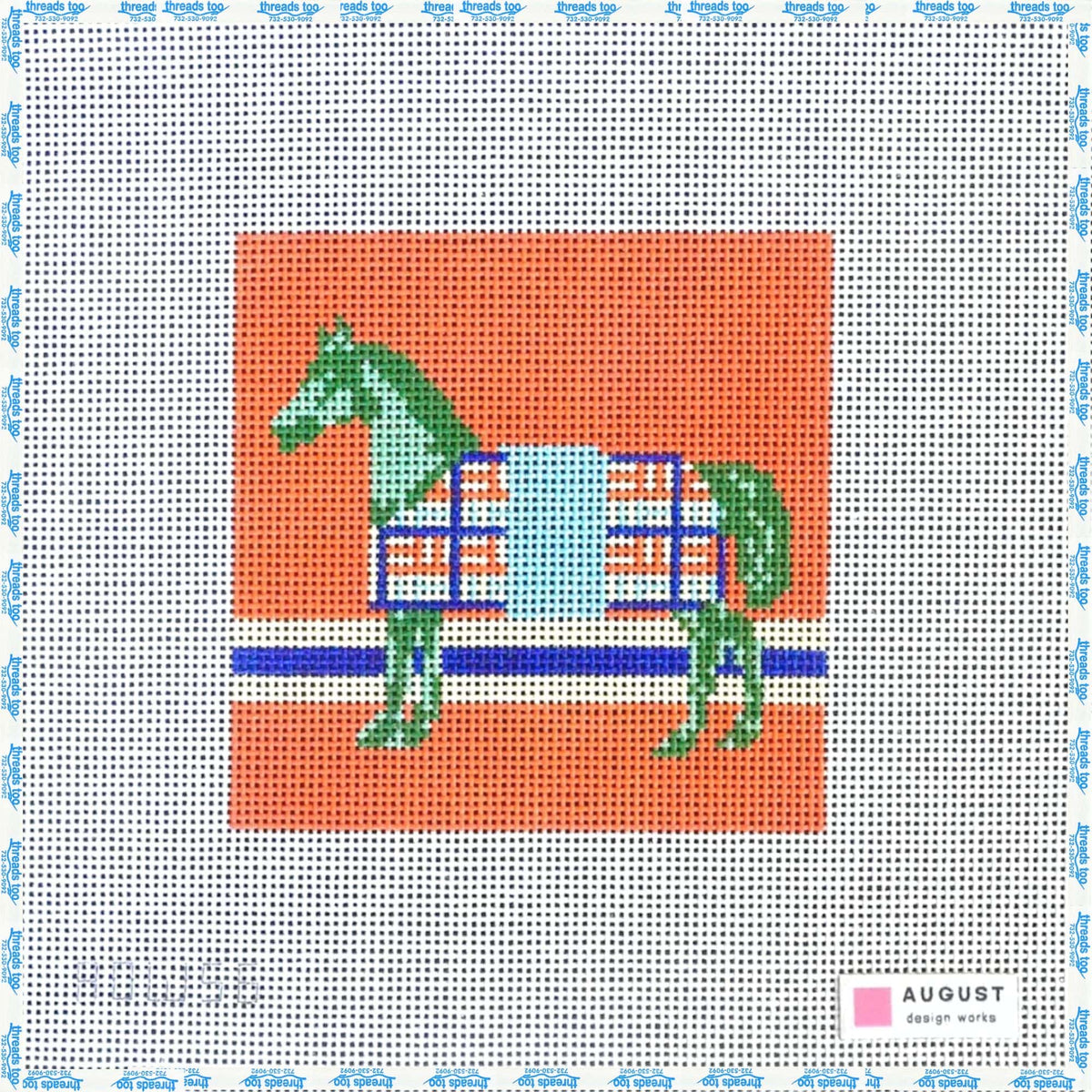 Green Blanket Horse