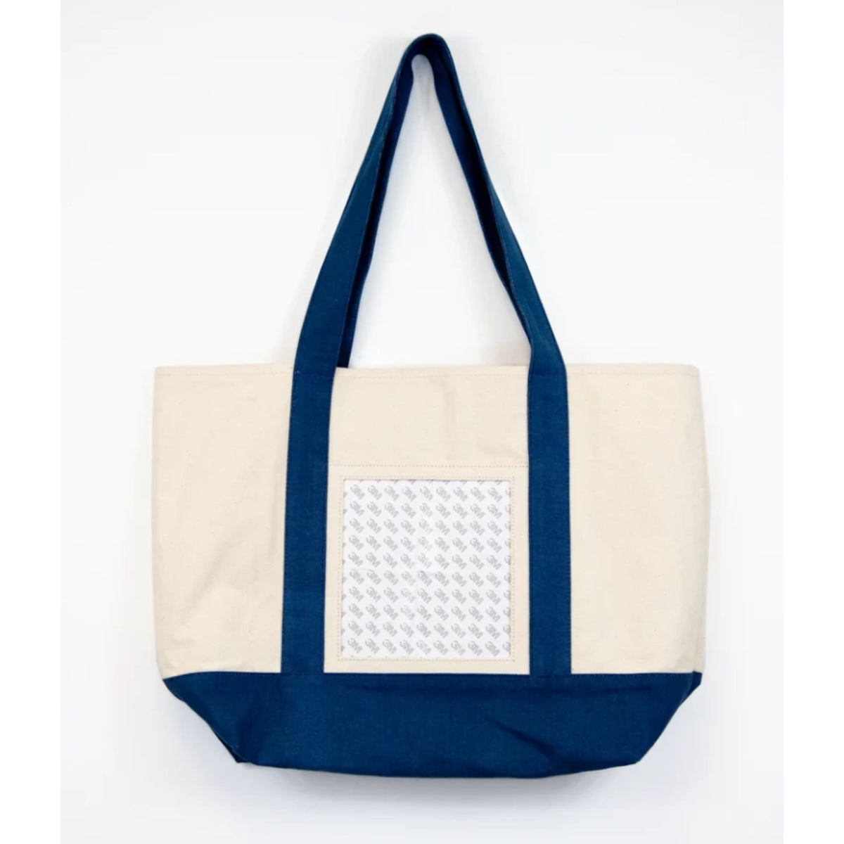 Self Finishing Canvas Tote Bag - Navy