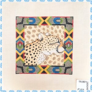 Leopard with Border