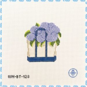 Blooming Hydrangeas Tote - Purple