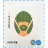 Baseball from Above Oval - Cece & The Bug