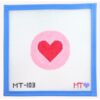 Beginner Heart Ornament - MT Needlepoint Designs