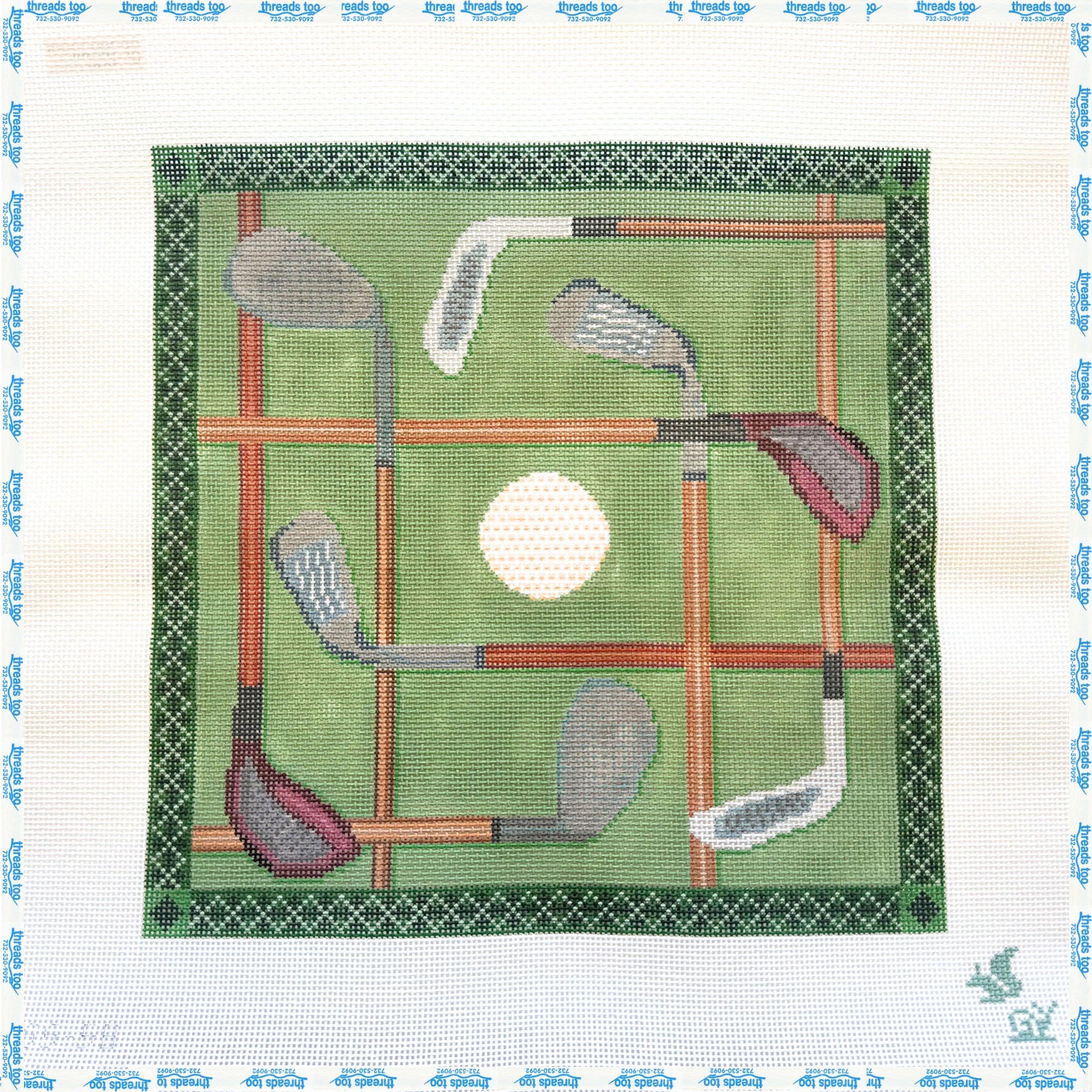 Vintage Golf Pillow