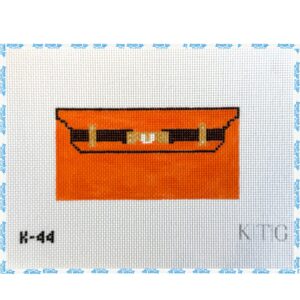 KTG Orange Mini Clutch