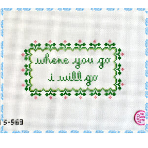 Where you go, I will go