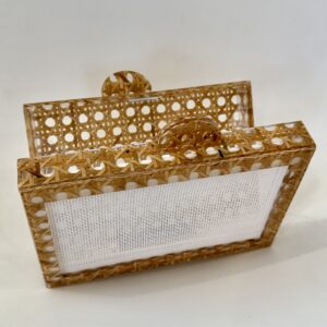 Alternative view of Blue Canary- the𝗡𝗗𝗟𝗣𝗧bag™️- Rattan